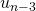 \ u_{n-3}